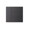 INTELLIGENT ARLIGHT Накладка панели KNX-23-4G-SUF Dark Grey (Backlight) (IARL, IP20 Металл, 2 года) 051087