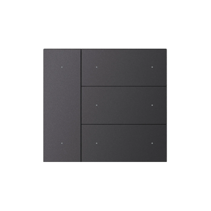 INTELLIGENT ARLIGHT Накладка панели KNX-23-4G-SUF Dark Grey (Backlight) (IARL, IP20 Металл, 2 года) 051087