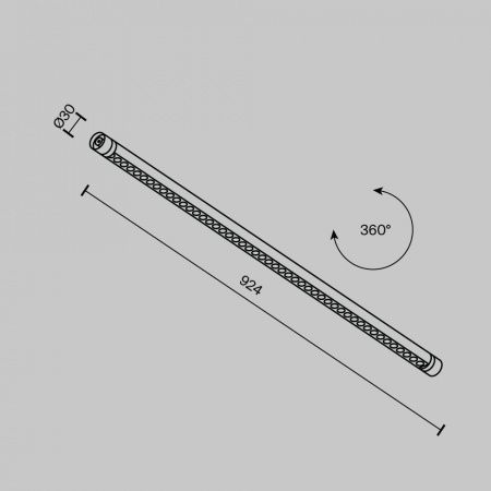 Светильник Technical C149CL-L900-24W3K-B