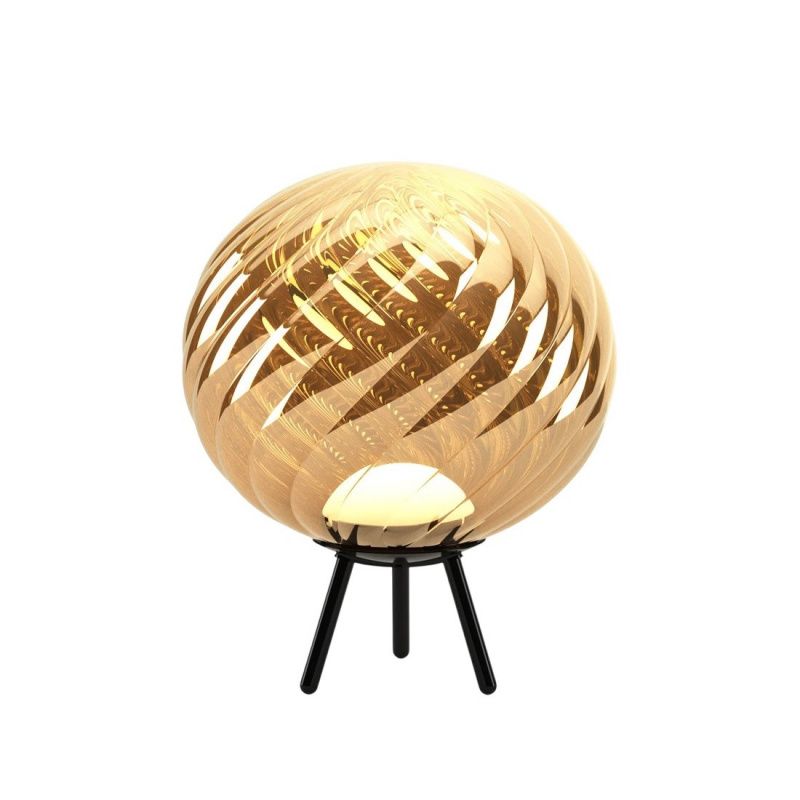 Портативный светильник Tom Dixon Whirl Gold/black LED