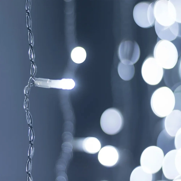 Светодиодная гирлянда ARD-CURTAIN-HOME-1500x1500-CLEAR-144LED White (230V, 6W) (Ardecoled, IP20) 024829