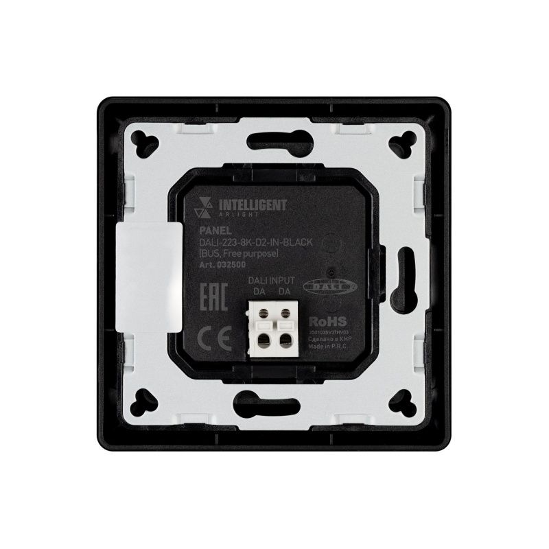 INTELLIGENT ARLIGHT Панель DALI-223-8K-D2-IN-BLACK (BUS, Free purpose) (IARL, -) 032500