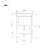 Светильник ART-GROUND-ZOOM-R100-15W Warm3000 (SL, 20-40 deg, 24V) (Arlight, IP67 Металл, 3 года) 038172