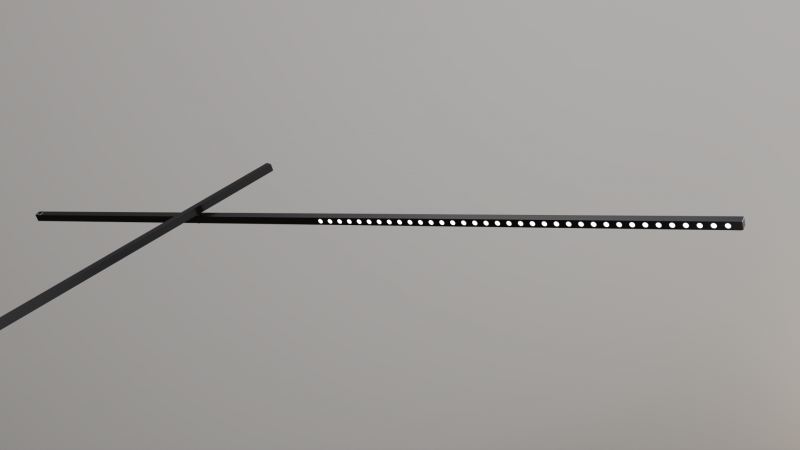 Напольный светильник Nemo Flamingo Black 2700 LED