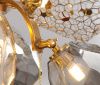 Люстра 8898P/BL gold/smoky