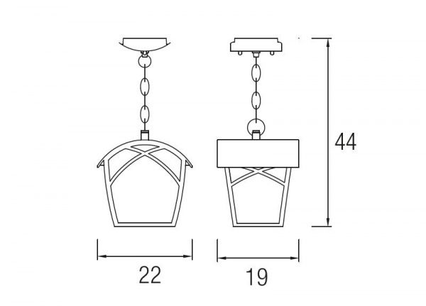 Фонарь LEDS C4 00-9350-18-AA