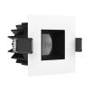 Встраиваемый светодиодный светильник Ledron FAST TOP SQ MINI White-Black