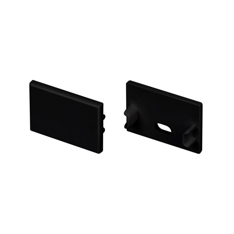 Комплект заглушек FANTOM-BENT-W21 BLACK (Arlight, Пластик) 064567