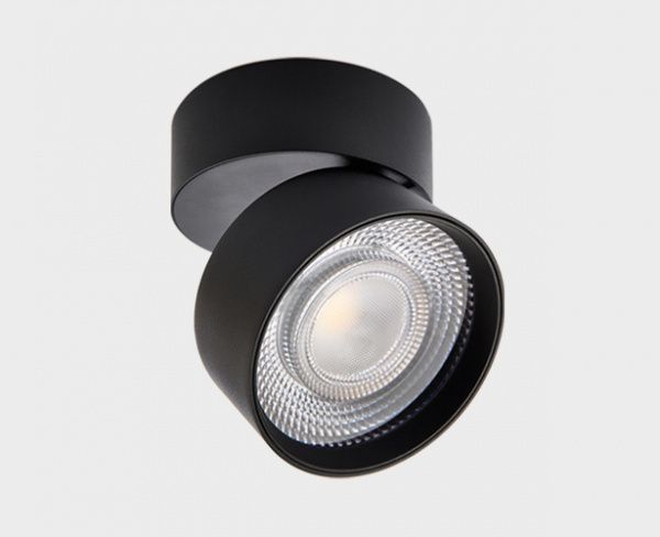 IT02-011 black 3000K + IT08-8017 black светильник трековый
