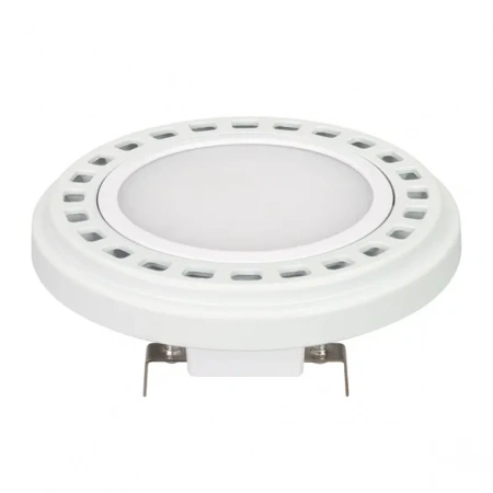 Лампа AR111-UNIT-G53-12W- Day4000 (WH, 120 deg, 12V) (Arlight, Металл) 025637