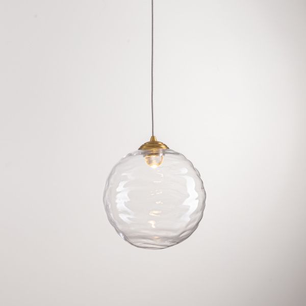 Подвесной светильник MD25030001-1A brass/clear