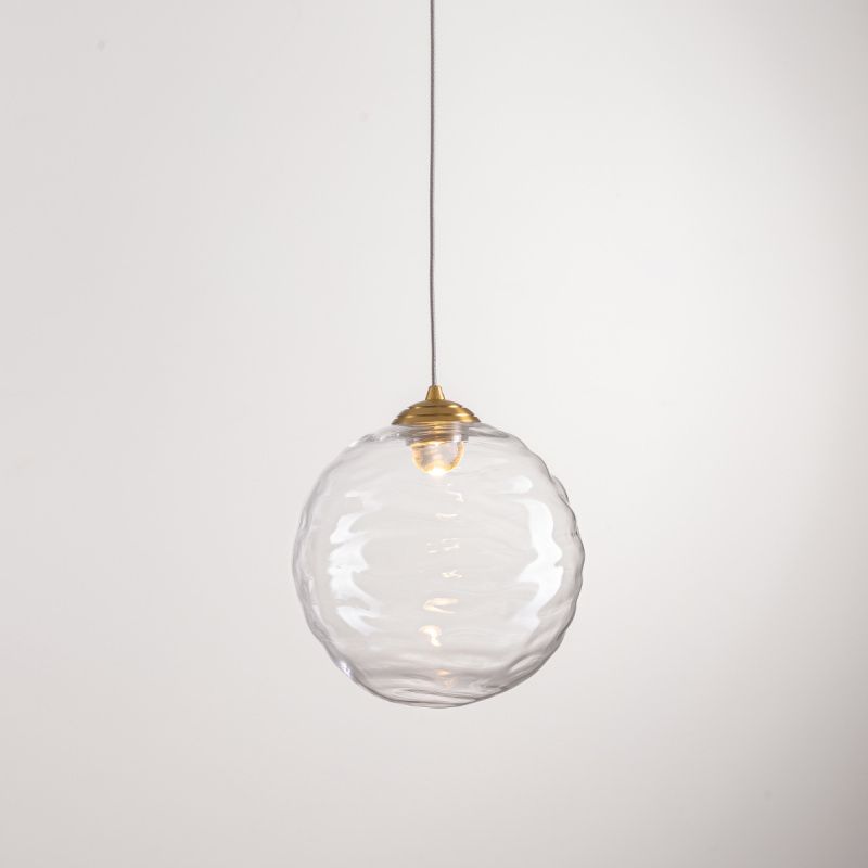 Подвесной светильник MD25030001-1A brass/clear
