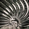 Портативный светильник Tom Dixon Whirl Silver/black LED