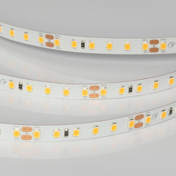 Светодиодная лента UL-A120-8mm 24V Warm2400 (9.6 W/m, IP20, 5m) (Arlight, 7 лет) 042299