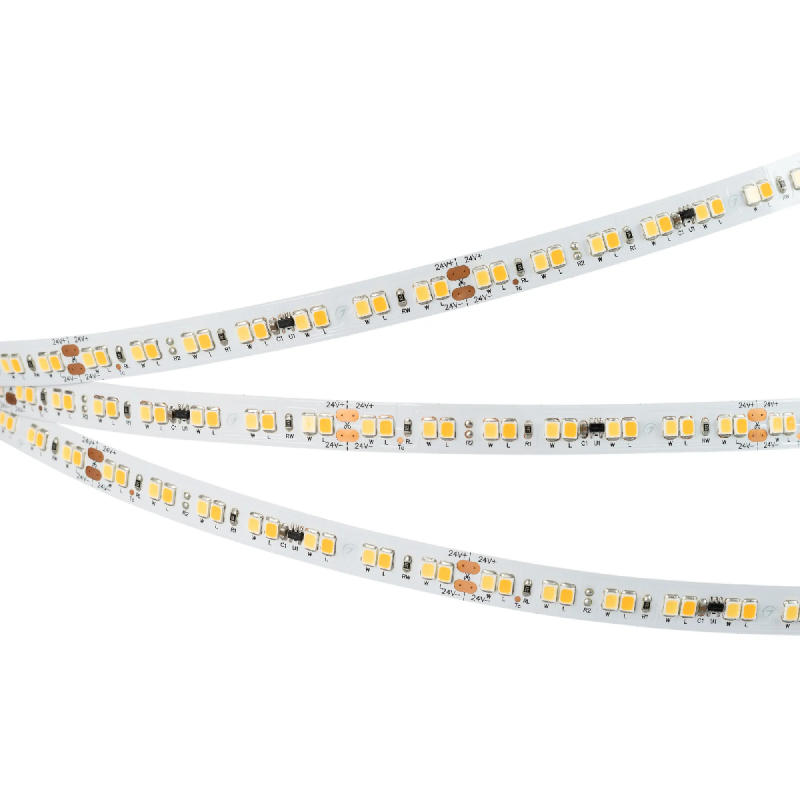Светодиодная лента RT-A168-10mm 24V Day-MIX SWITCH (21.3 W/m, IP20, 2835, 5m) (Arlight, изм.ЦТ вкл-выкл) 036215