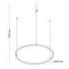 Подвесной светодиодный светильник LED ROUND R600 White