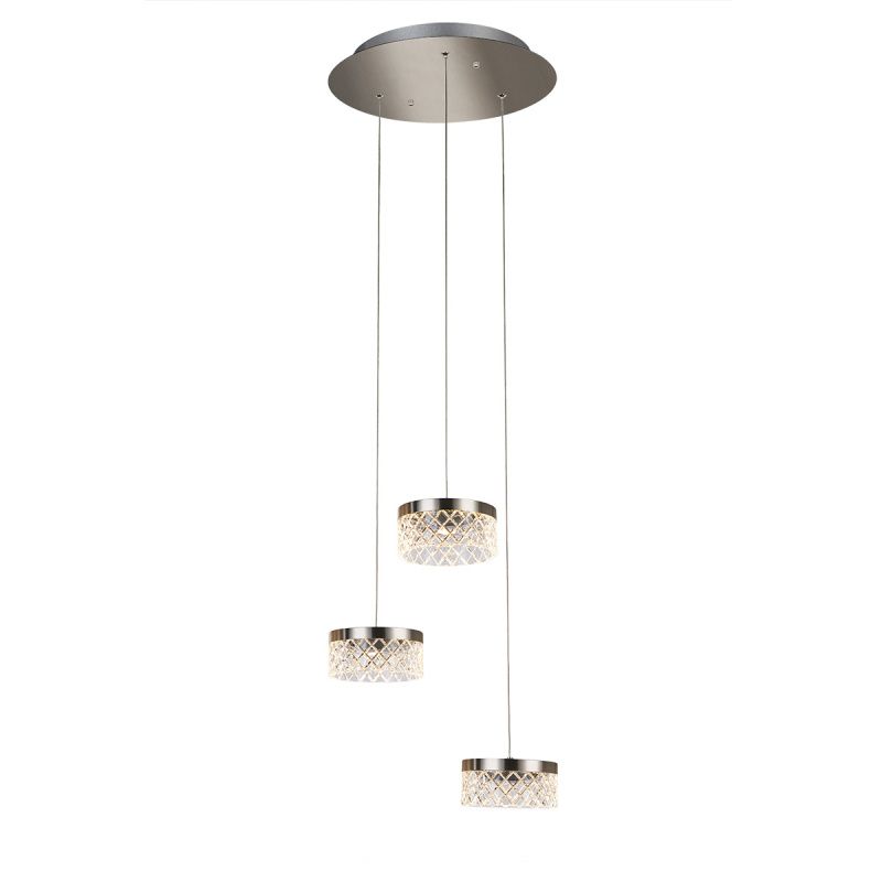 Подвесной светильник MD21020075-3A satin nickel