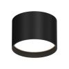 Накладной светодиодный светильник DRUM Black NO DIM