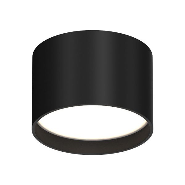 Накладной светодиодный светильник DRUM Black NO DIM