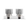 Светильник MS-VORTEX-BUILT-S170x90-2x12W Day4000 (WH-WH, 20 deg, 230V) (Arlight, IP20 Металл, 5 лет) 057770
