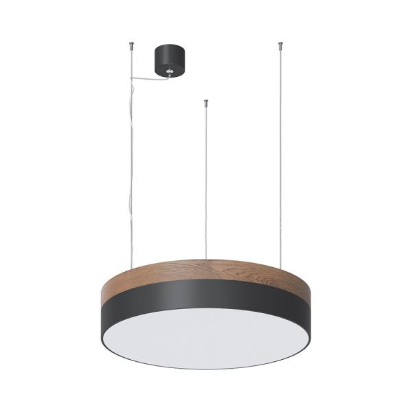 Подвесной светодиодный светильник ORIEL Wood HL 40W 4000K Black