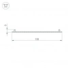 Профиль-верх TOP-LINIA140-С-2000 ANOD (Arlight, Алюминий) 016985