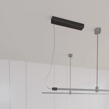Потолочный короб ART-APRIORI-POWER-BOX-SIDE-L5000 (BK) (Arlight, IP20 Металл, 3 года) 049341