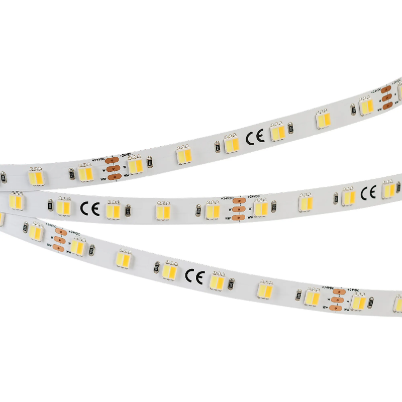 Светодиодная лента RT-B60-10mm 24V White-MIX 2Ch (14.4 W/m, IP20, 5060, 5m) (Arlight, Изменяемая ЦТ) 025214(1)