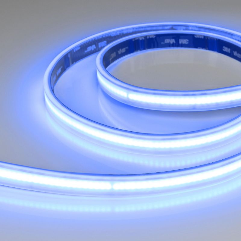 Светодиодная лента герметичная COB-PS-X1680-14mm 24V RGB (10 W/m, IP67, TWP100, 5m) (Arlight, -) 060354