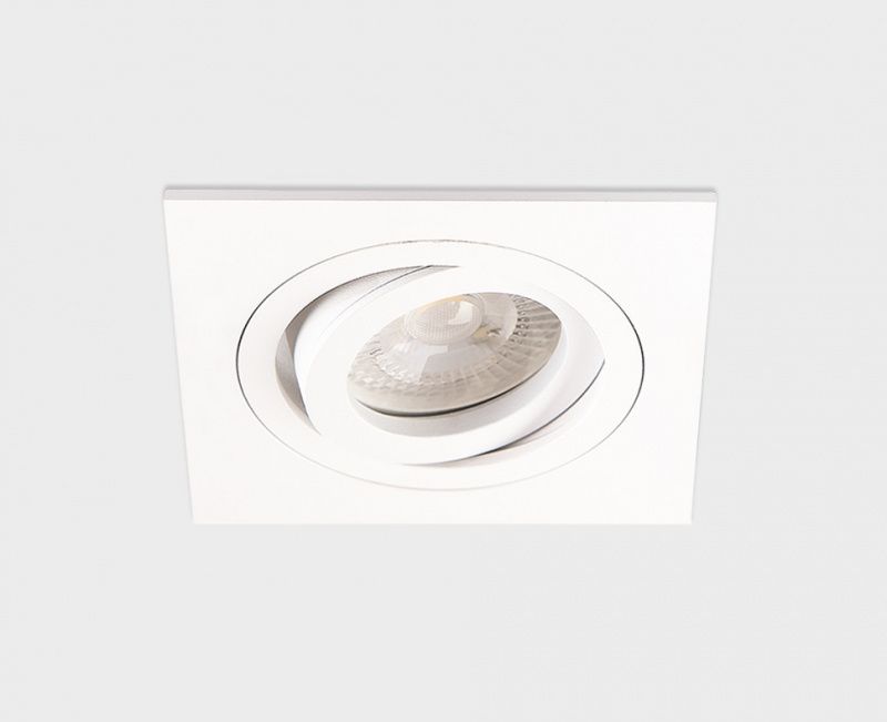 SAG103-4 white/white светильник встраиваемый поворотный