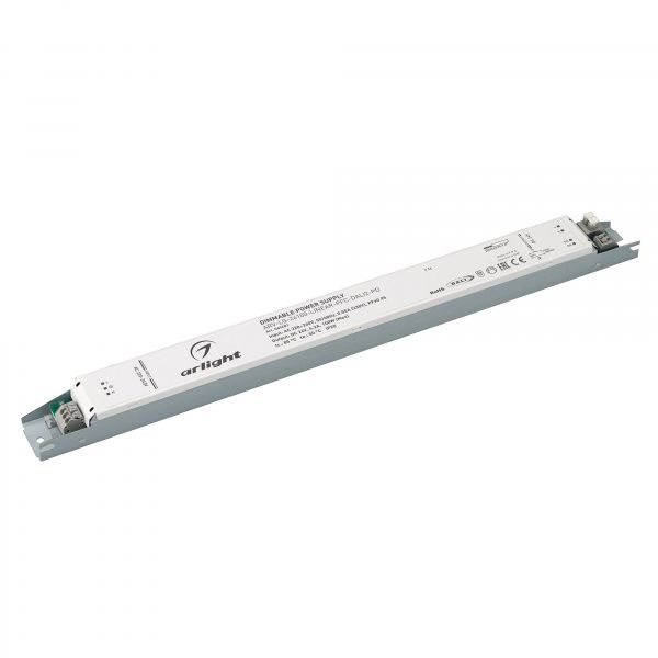 Блок питания ARV-LG-24100-LINEAR-PFC-DALI2-PD (24V, 4.2A, 100W) (Arlight, IP20 Металл, 5 лет) 049481