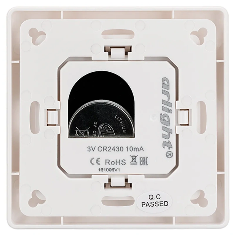 Панель Knob SR-2853K2-RF-UP White (3V, DIM, 1 зона) (Arlight, IP20 Пластик, 3 года) 021458