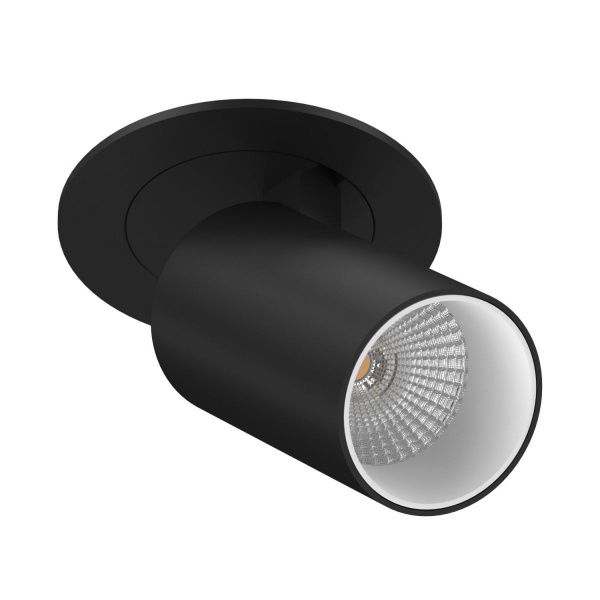 Встраиваемый поворотный светодиодный светильник Ledron DANNY MINI S40 Black-White