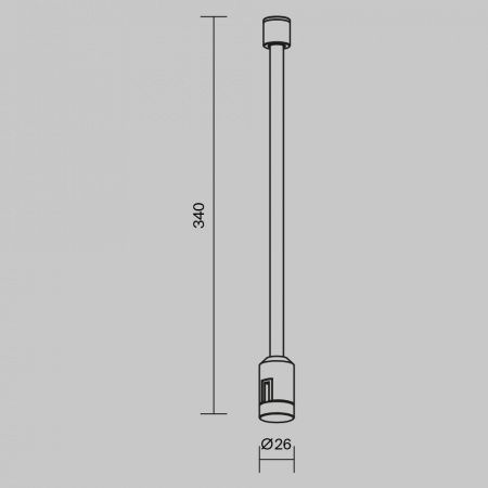 Комплектующие для трековой системы Technical TRA200C-L350-11B