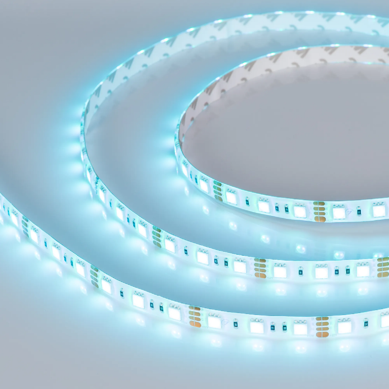 Светодиодная лента герметичная RTW-SE-B60-10mm 12V RGB (14.4 W/m, IP65, 5060, 5m) (Arlight, -) 014618(2)