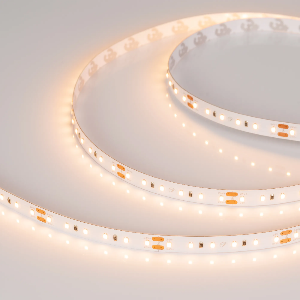 Светодиодная лента MICROLED-M120-8mm 24V Warm2700 (6.5 W/m, IP20, 2216, 5m) (Arlight, Открытый) 024439(2)