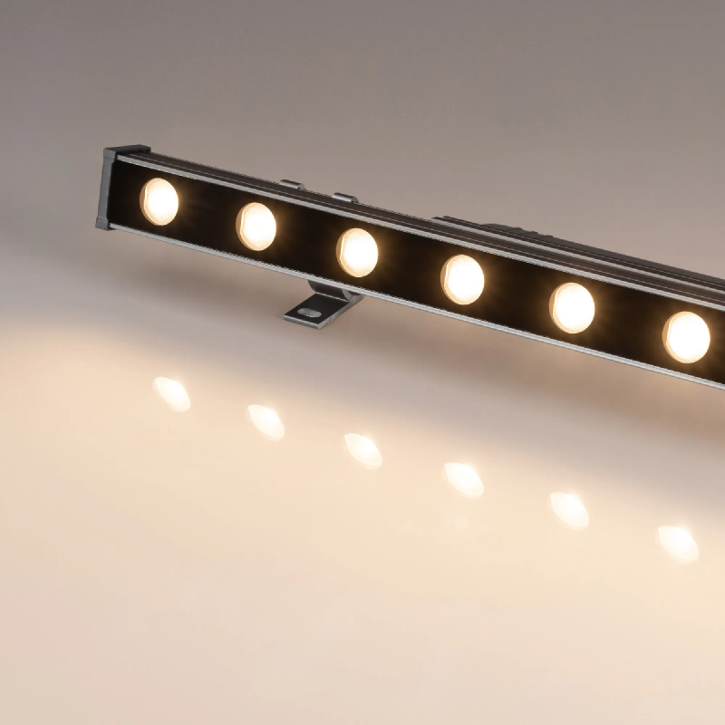 Линейный прожектор AR-LINE-500-9W Warm3000 (GR, 30 deg, 230V) (Arlight, IP65 Металл, 3 года) 037366(1)
