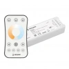 INTELLIGENT ARLIGHT Диммер SMART-SET-PWM-102-72-MIX-SUF White (12-24V, 2x5A, ПДУ RING 10кн, 2.4G) (IARL, Контроллер) 036184