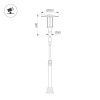 Светильник OXOR-SHADL-C-500x600-35W Day4000 (BK-ST, 120 deg, 230V) IP65 (Arlight, -) 052468