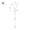 Светильник OXOR-TRILEIS-900x850х80-25W Day4000 (BK, 120 deg, 230V) IP65  (Arlight, -) 052473