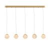 Подвесной светильник MD25030003-5B gold/clear