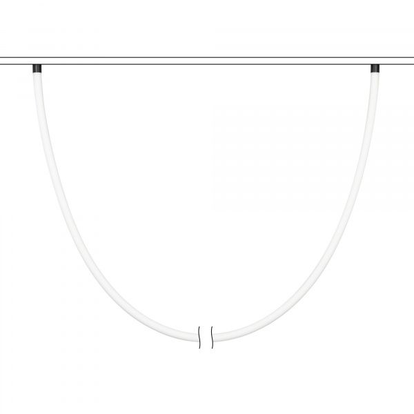 Светильник MAG-FLEX-TUBE-ELASTIC-L5000-70W Day4000 (BK, 360 deg, 48V) (Arlight, IP20 Металл, 3 года) 035385