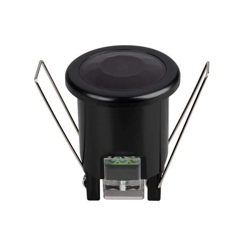 Датчик движения NAVE-PIR-BUILT-R50-400W-BK (230V, 1.7A, MINI, IP20) (Arlight, Пластик, 5 лет) 054730(1)