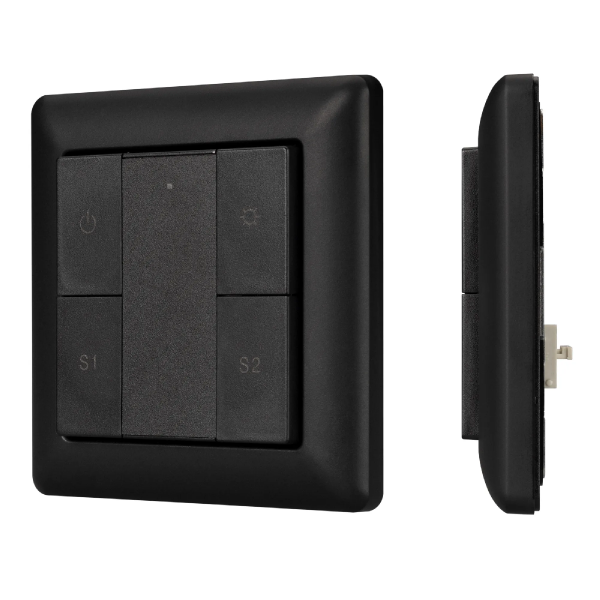 INTELLIGENT ARLIGHT Панель DALI-223-1G-2S-IN-BLACK (BUS) (IARL, -) 031100