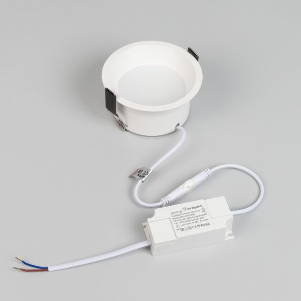 Светильник MS-BREEZE-BUILT-R104-12W Warm2700 (WH, 90 deg, 230V) (Arlight, IP20 Металл, 5 лет) 054714