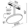 Трековый светильник Technical TR131-4-15W-DS-B