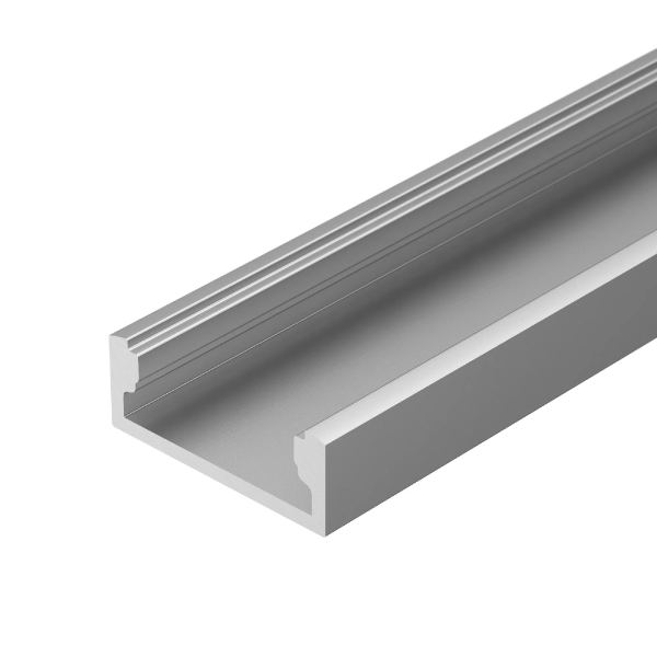 Профиль с экраном ALU-WIDE-H8-2000 ANOD+FROST (Arlight, Алюминий) 014852