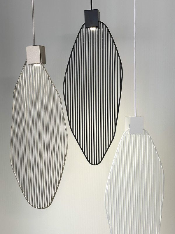 Подвесной светильник 5046P/M satin nickel