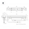 Линейный прожектор AR-LINE-500-12W Day4000 (GR, 30 deg, 230V) (Arlight, IP65 Металл, 3 года) 037368(1)