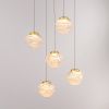 Подвесной светильник MD25030003-5A gold/clear